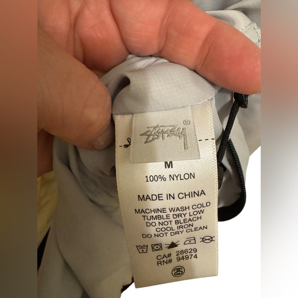 Stussy Streetwear Retro Reversible Lightweight Puffer Jacket. M. EUC - Picture 13 of 13